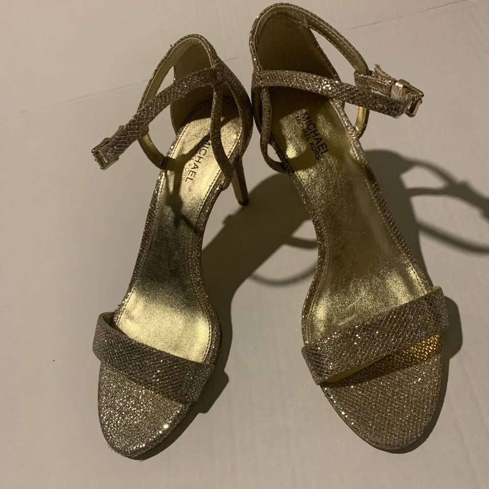 Michael KORS gold heels